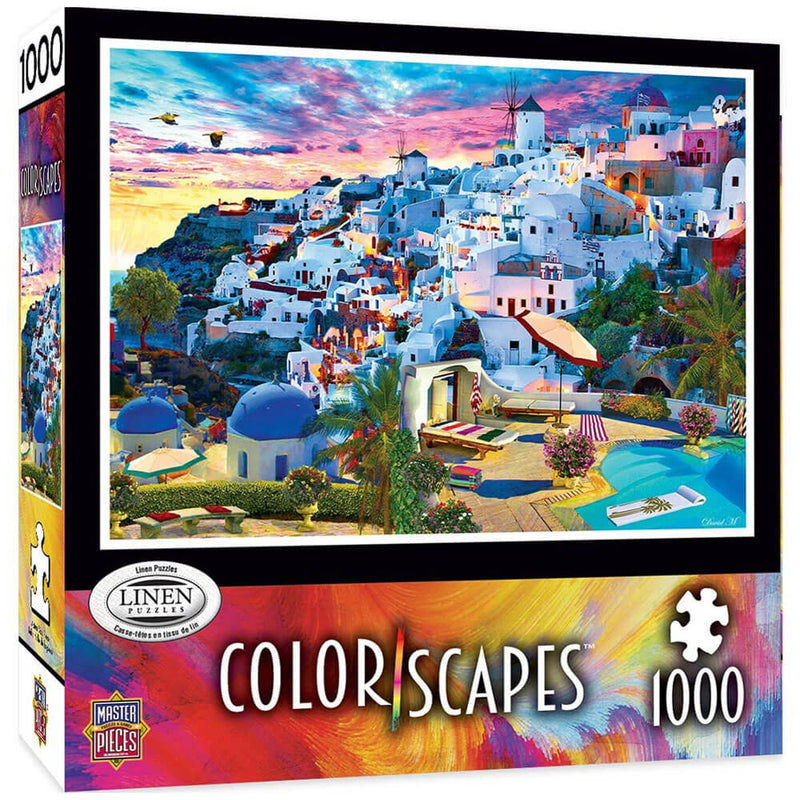 Casse-tête 1000 pièces Paysages colorés