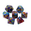 D7 Die Set Dice Polyédrique Festif (7 Dés)
