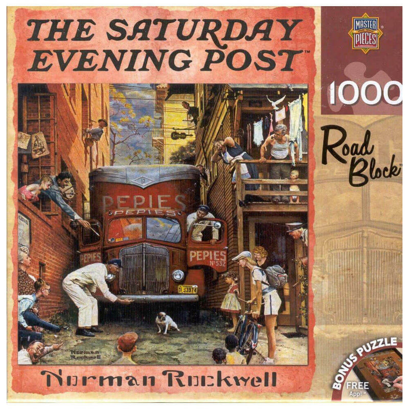 Puzzle 1000 pièces The Saturday Evening Post