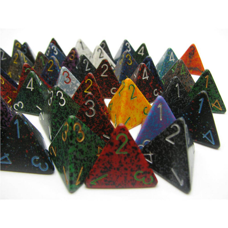 D4 Dice Assortiment de dés polyédriques en vrac (50 dés)