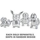 Pokemon 25th Anniversary Silver Plush 8" (Assortment of 6)