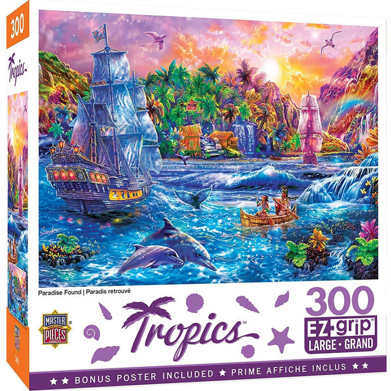 Puzzle 300 pièces MasterPieces EZGrip Tropics