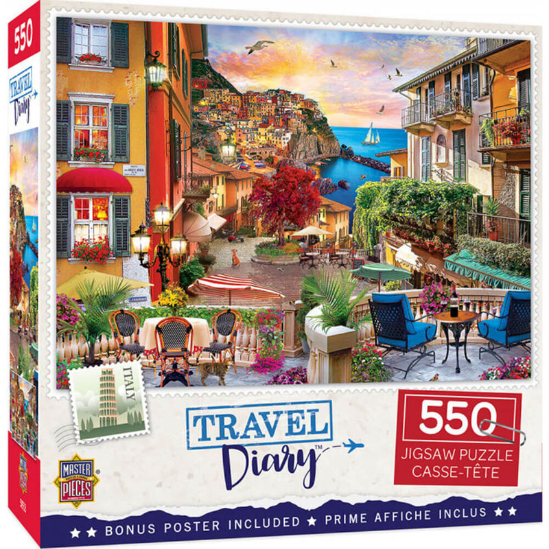 MasterPieces Journal de voyage Puzzle 550 pièces