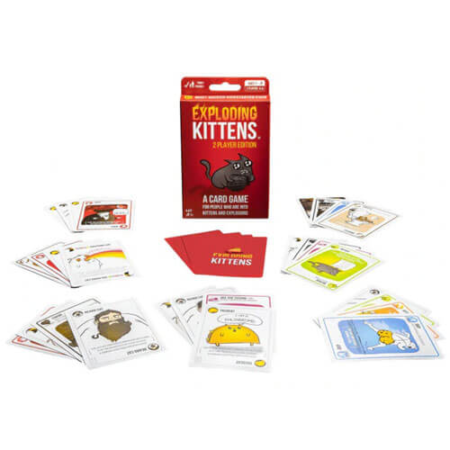 Exploding Kittens 2-Player Edition Card Game