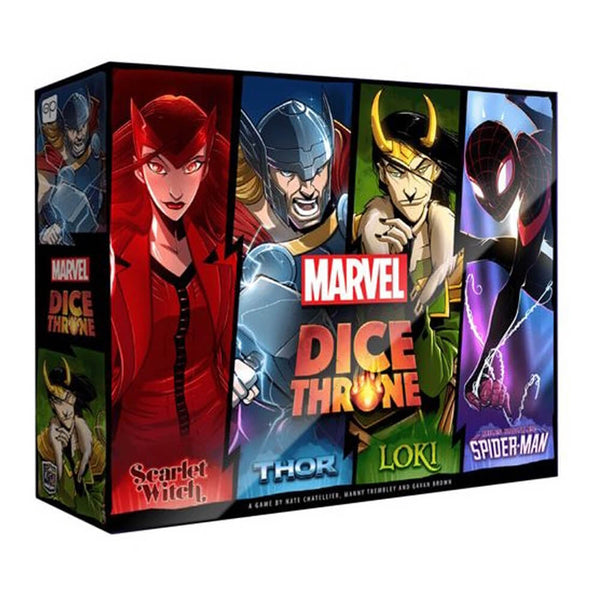 Boîte à 4 héros Marvel Dice Throne