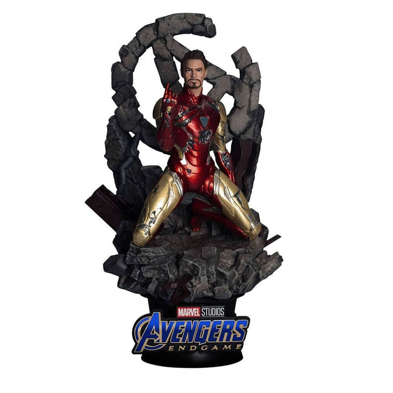 Avengers : Fin de partie Iron Man Mark 85 Diorama