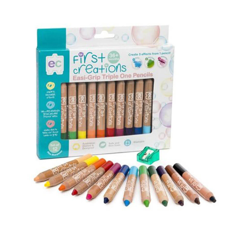 Crayon de couleur aquarelle First Creations Easi-Grip