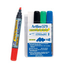 Artline Marqueur Tableau Blanc 5mm Ciseau Assortiment