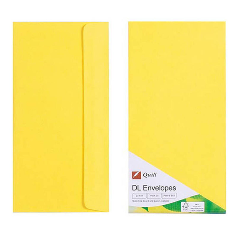 Enveloppe Quill 25pk 80gsm (DL)