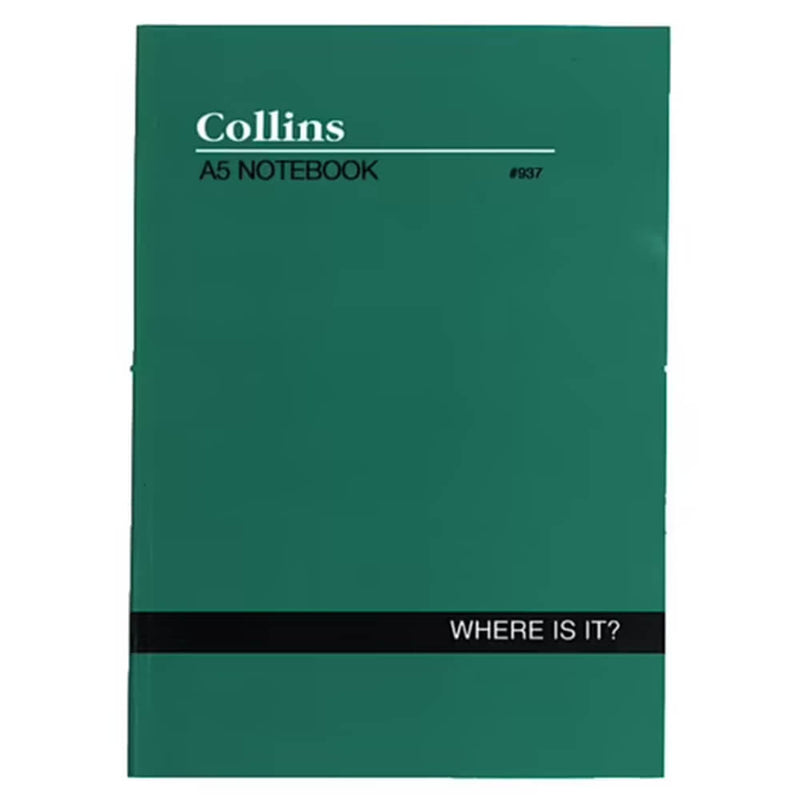 Collins Where is it? Notebook 120 Pages (A5)