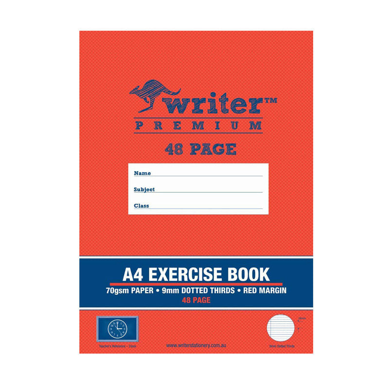 Cahier d'exercices Writer Premium 48 pages pointillées (A4)