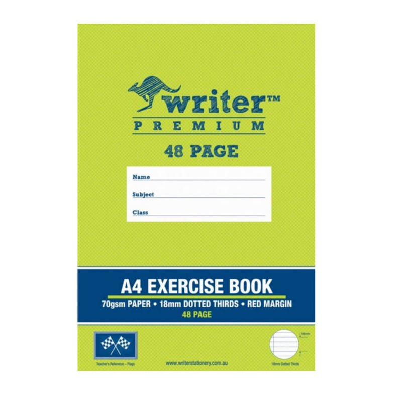 Cahier d'exercices Writer Premium 48 pages pointillées (A4)