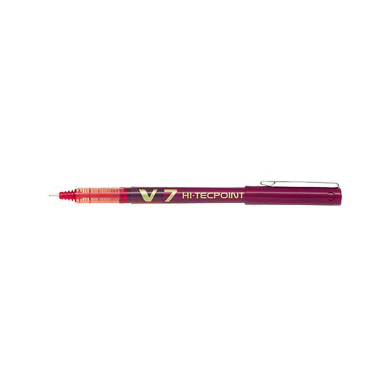 Pilot V7 Hi-Tecpoint Ultra Rollerball Fine Pen 12pcs