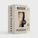 Pikkii Wooden 3D Beer Glass Shaped Puzzle